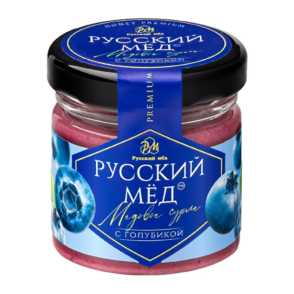 Крем-мед с Голубикой 40гр