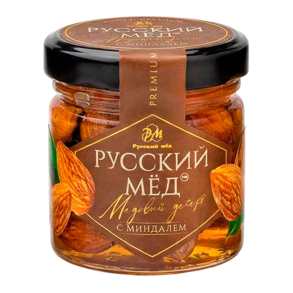 Медовый десерт 40 мл ассорти из орехов (4 вида)
