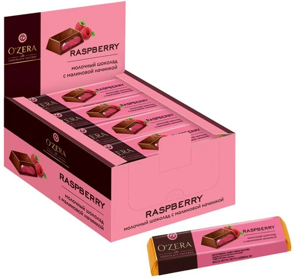 Батончик OZera. Raspberry 50 гр 