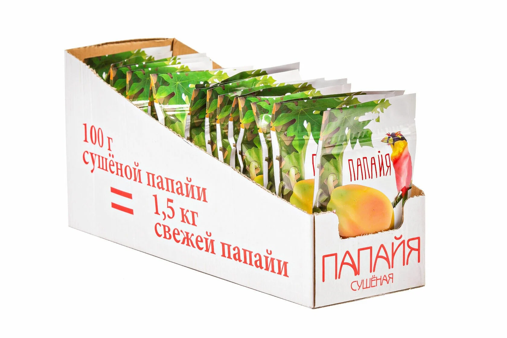 Папайя сушеная 100 гр