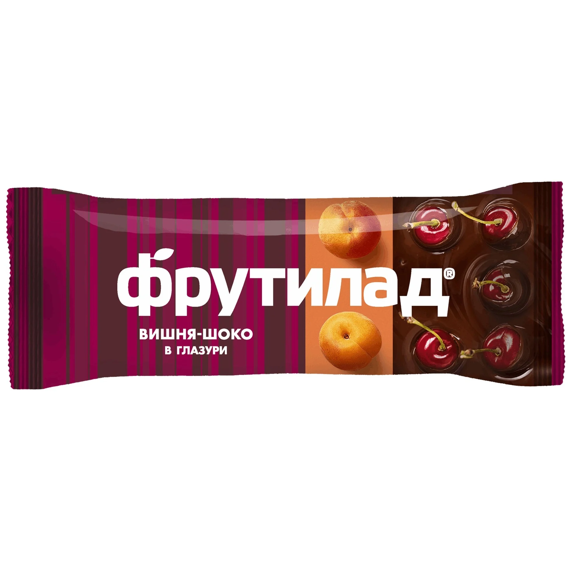 Фруктовый батончик глазированный Фрутилад Вишня-Шоко - 40г