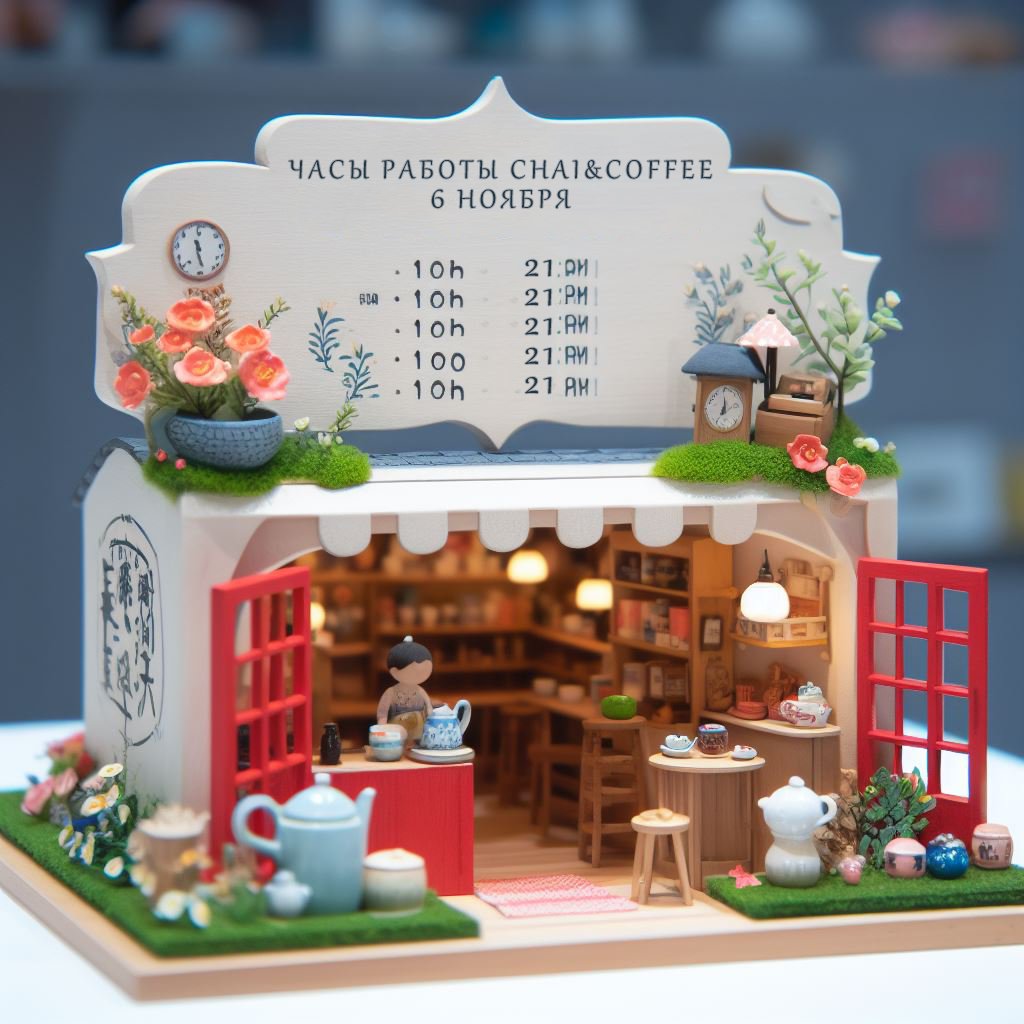 Рабочий график CHAI&COFFEE 6 ноября:?