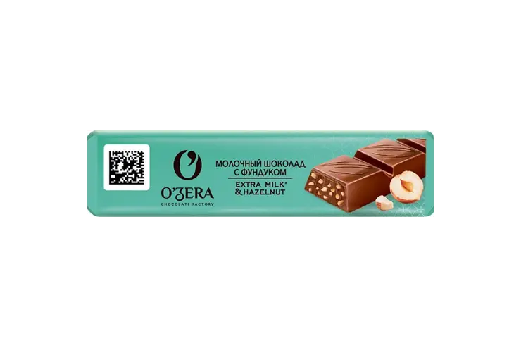 Батончик OZera. Extra milk & Hazelnut 42 гр